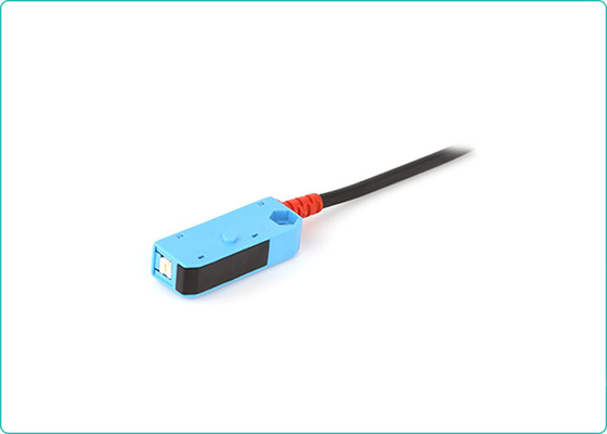 Interruptor fotoeléctrico PNP del sensor del tamaño del finger MINI NINGUNOS 3 alambres el 10cm que detecta