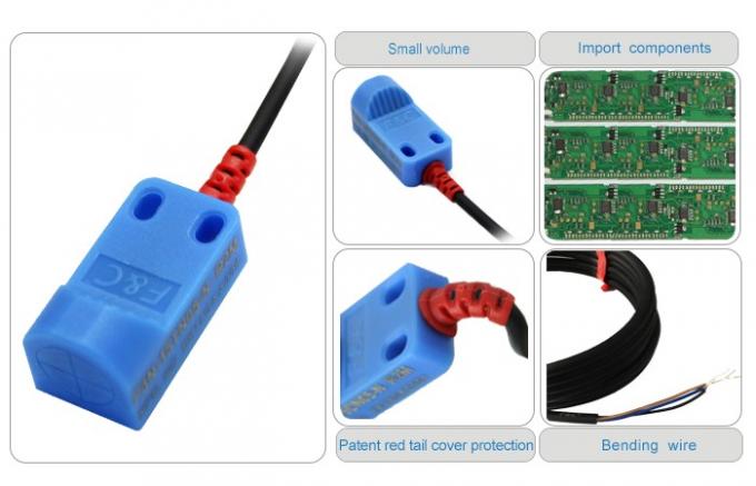 12V NPN NINGÚN no interruptor de proximidad del contacto, proximidad cuadrada de detección sensor.jpg de 5m m