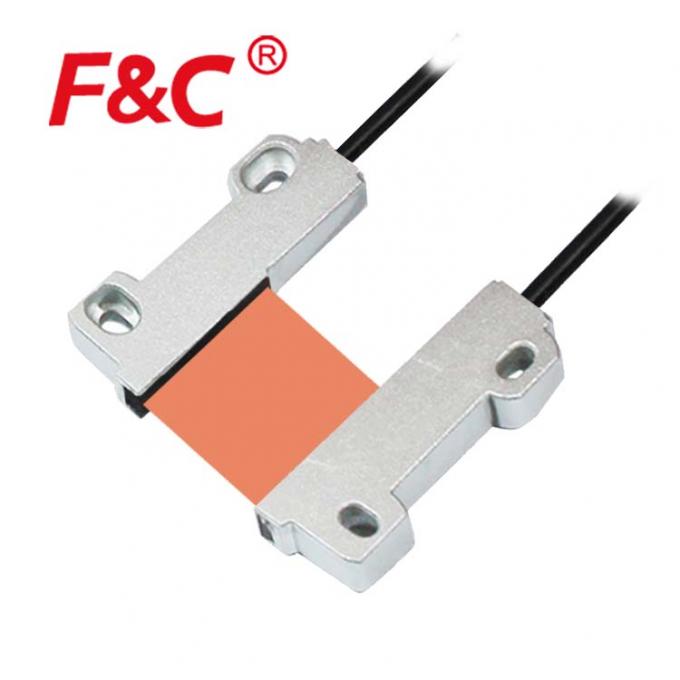 interruptor de cuenta del objeto de la caída del sensor de la fibra óptica del área del Por-haz de la anchura de 40m m