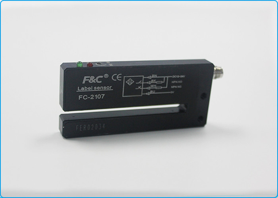 sensor Potentionmeter de la etiqueta adhesiva del conector 24VDC NPN de la ranura M8 de 5m m con CE