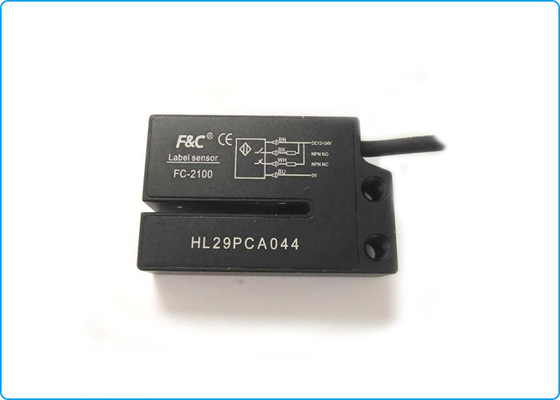 Fuente de luz infrarroja del sensor eléctrico de la etiqueta de PNP NPN para la etiqueta de la etiqueta engomada en máquina del paquete