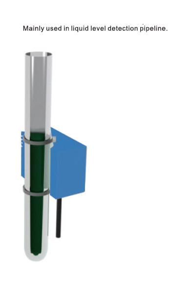 sensor capacitivo PNP del nivel de la tubería de 26m m NINGÚN 3 sensor del nivel del agua del alambre 12VDC