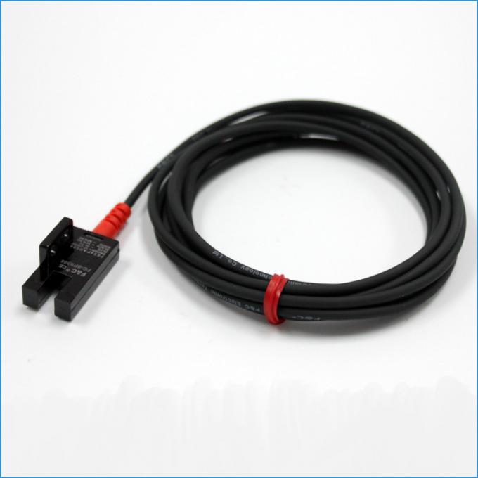 5V ranuró el interruptor micro R-formado NO.NC de detección óptico de la foto del sensor 5m m NPN
